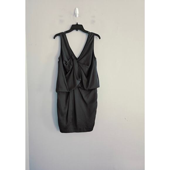 Robert Rodriguez Black Silky Dress Size 4 - Picture 3 of 3